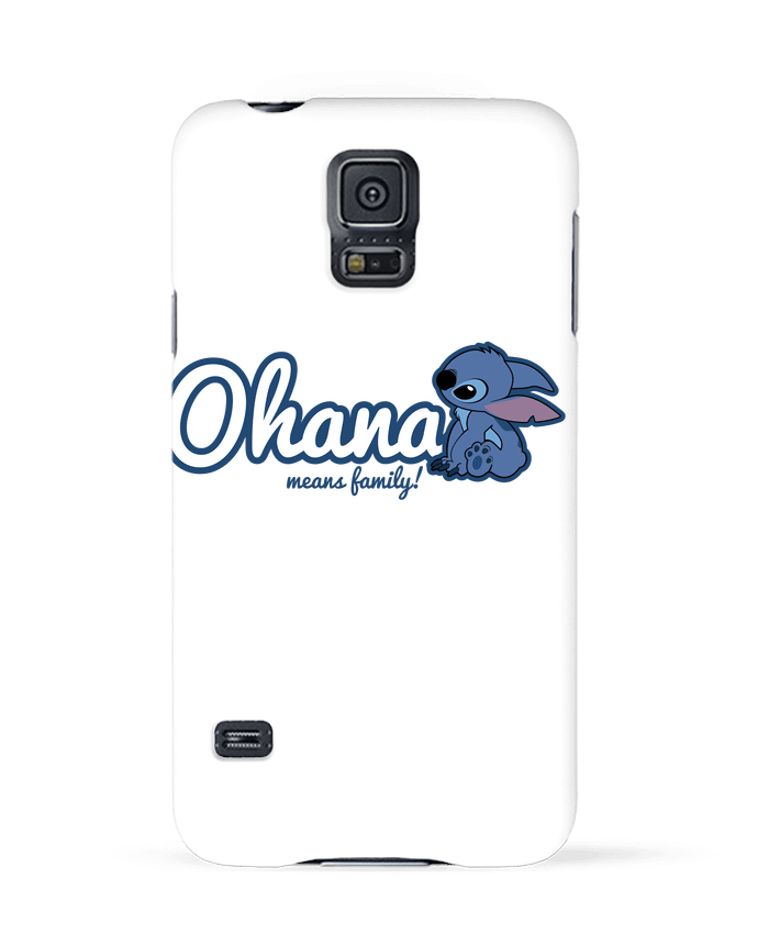 Case 3D Samsung Galaxy S5 Ohana means family by Kempo24