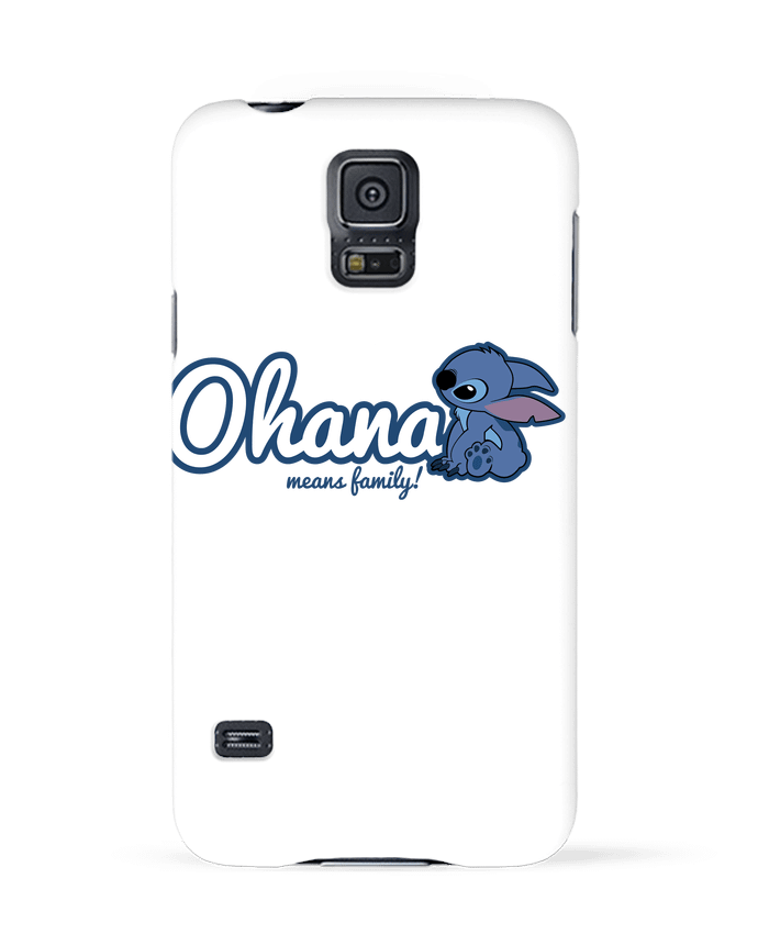 Coque Samsung Galaxy S5 Ohana means family par Kempo24