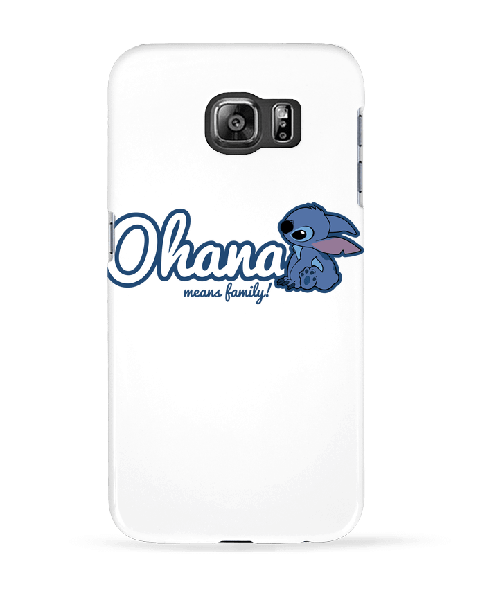 Case 3D Samsung Galaxy S6 Ohana means family - Kempo24