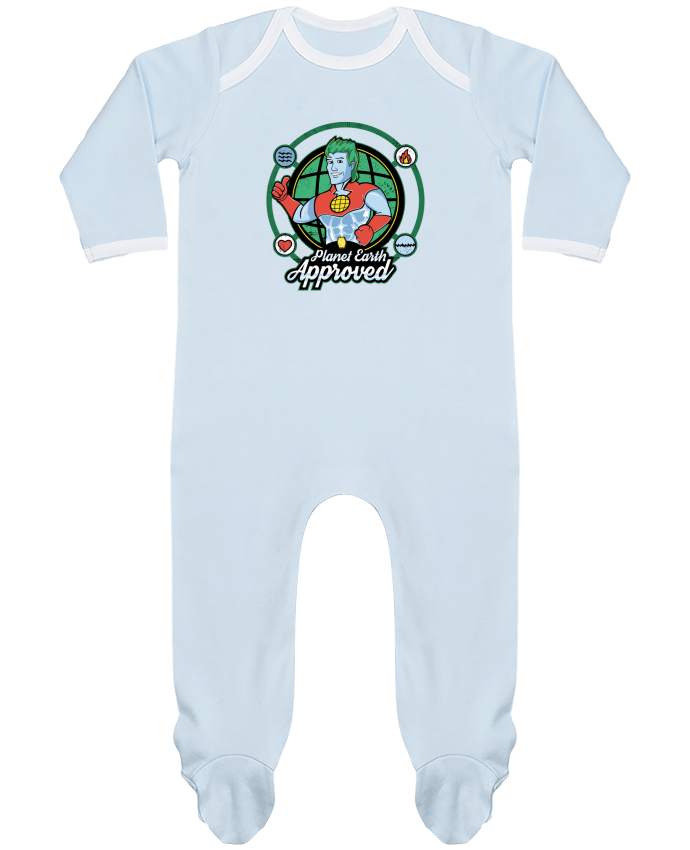 Body Pyjama Bébé Planet Earth Approved par Kempo24
