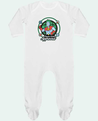 Body Pyjama Bébé Planet Earth Approved par Kempo24