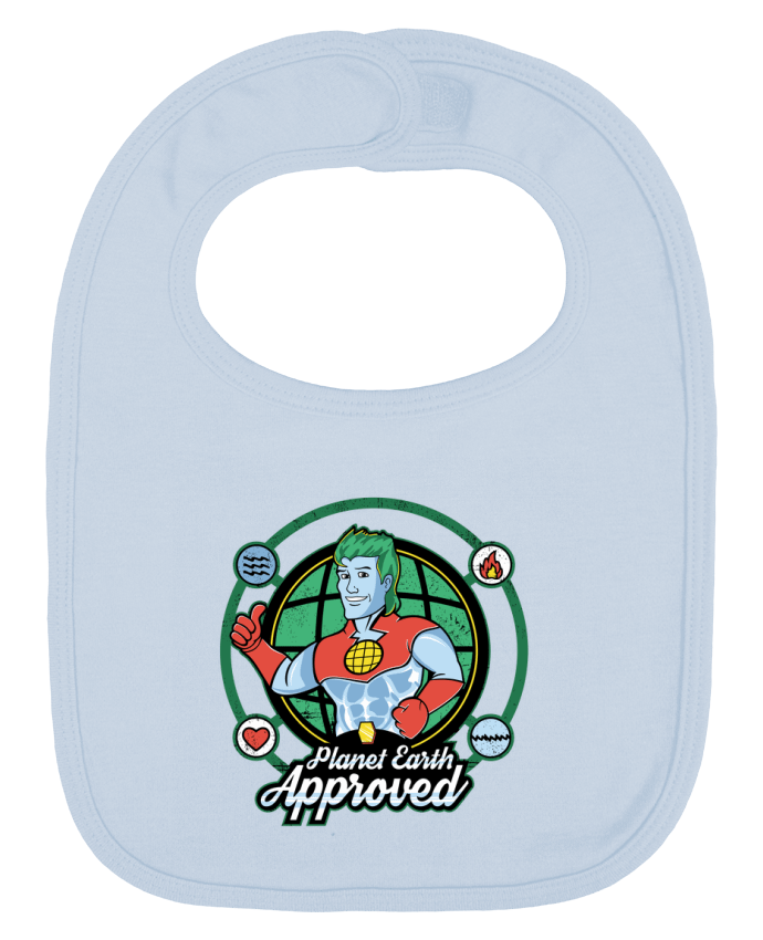 Bavoir bébé uni Planet Earth Approved par Kempo24