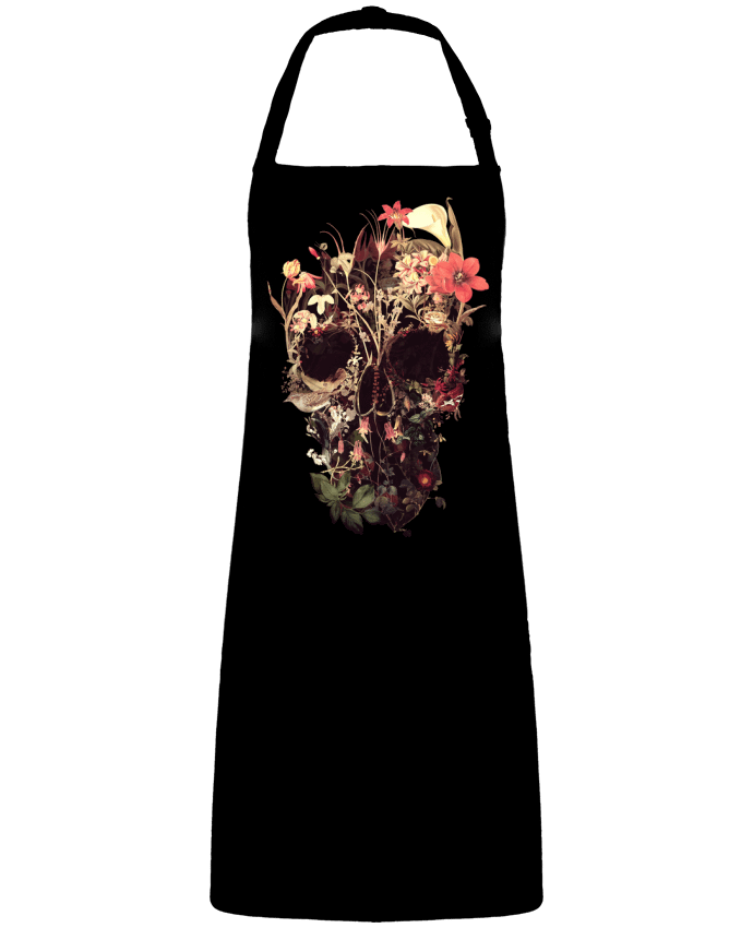 Apron no Pocket Bloom Skull by  ali_gulec