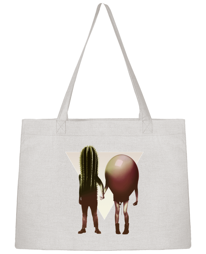 Shopping tote bag Stanley Stella Couple Hori by ali_gulec