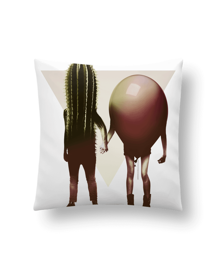 Cushion synthetic soft 45 x 45 cm Couple Hori by ali_gulec