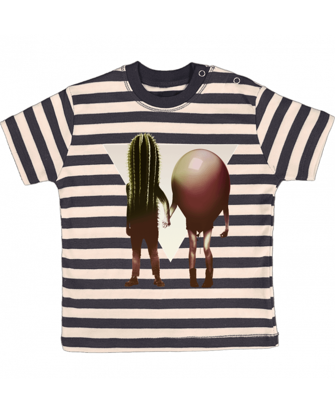 T-shirt baby with stripes Couple Hori by ali_gulec