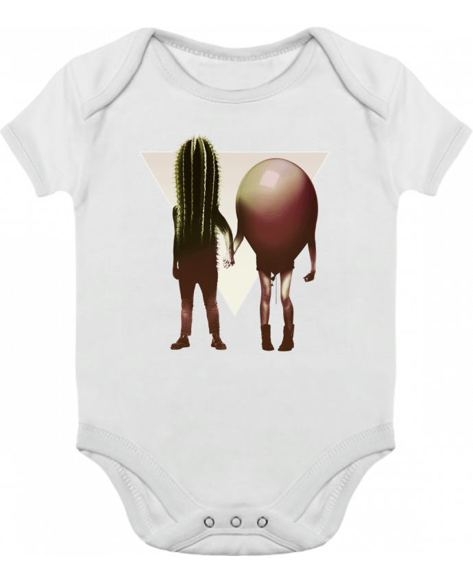Body Bebé Contraste Couple Hori por ali_gulec