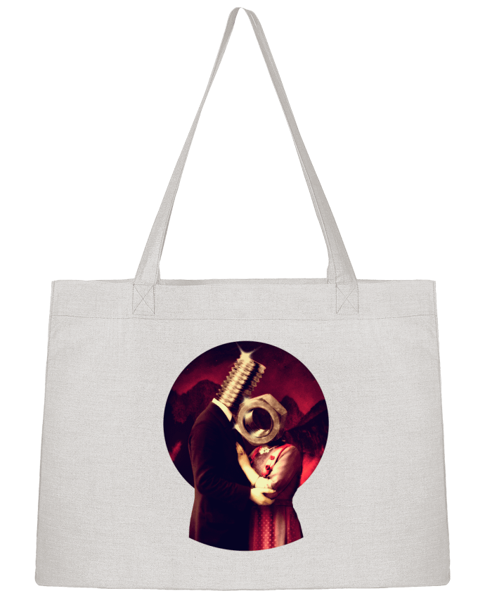 Shopping tote bag Stanley Stella Screw Love by ali_gulec