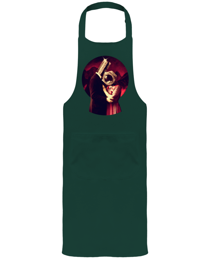 Garden or Sommelier Apron with Pocket Screw Love by ali_gulec