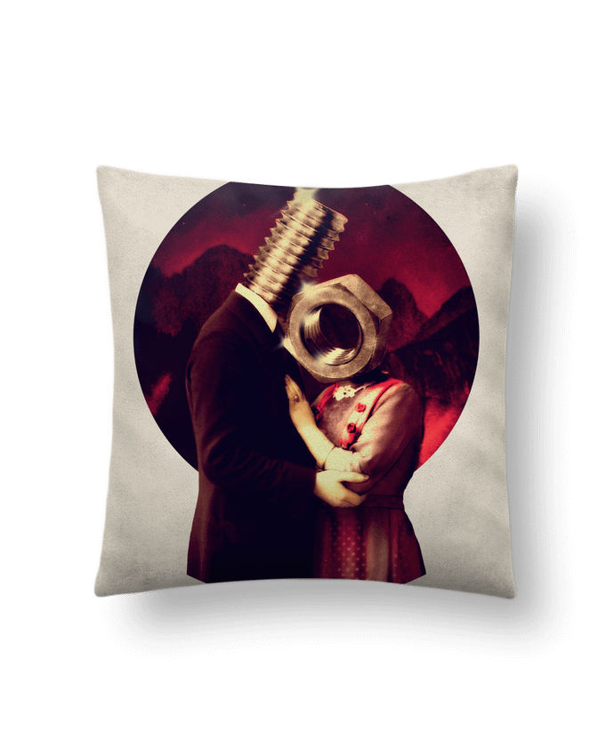 Cushion suede touch 45 x 45 cm Screw Love by ali_gulec