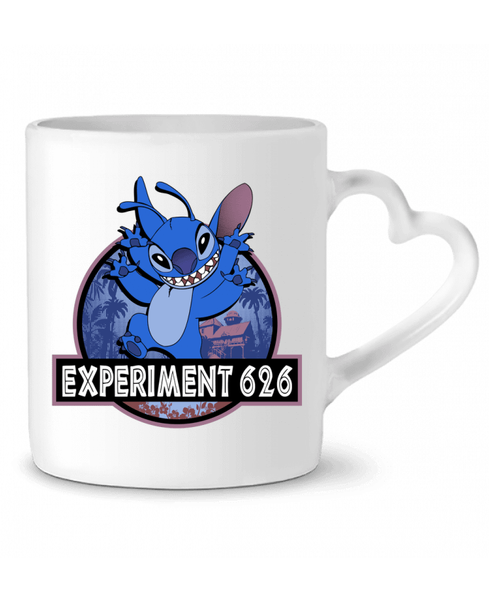 Mug coeur Experiment 626 par Kempo24