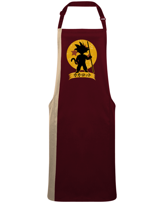 Delantal Bicolor Kakarrot Crest por  Kempo24