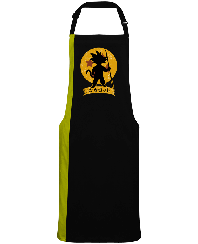Two-tone long Apron Kakarrot Crest by  Kempo24