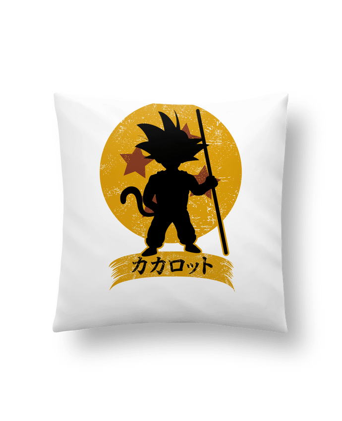 Cushion synthetic soft 45 x 45 cm Kakarrot Crest by Kempo24