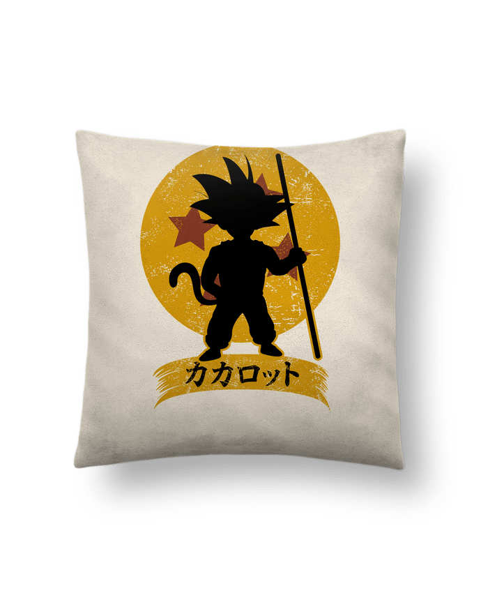 Cushion suede touch 45 x 45 cm Kakarrot Crest by Kempo24