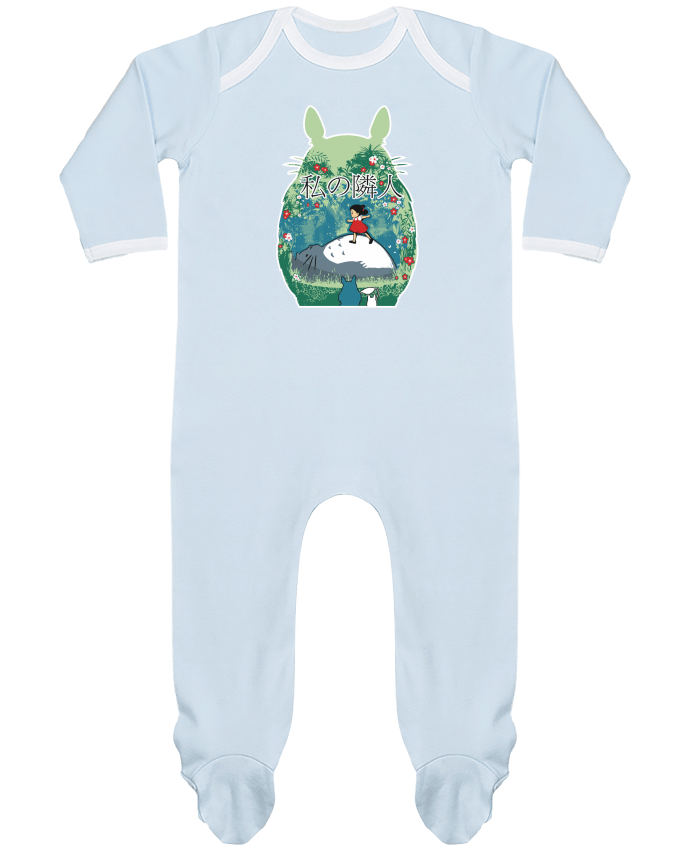 Body Pyjama Bébé My neighbor par Kempo24