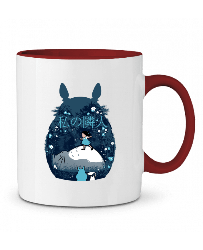 Mug bicolore My neighbour night Kempo24