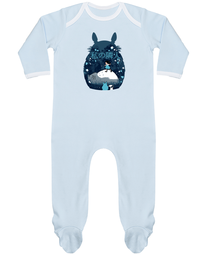 Body Pyjama Bébé My neighbour night par Kempo24