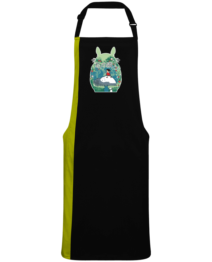 Two-tone long Apron My neighbor by  Kempo24