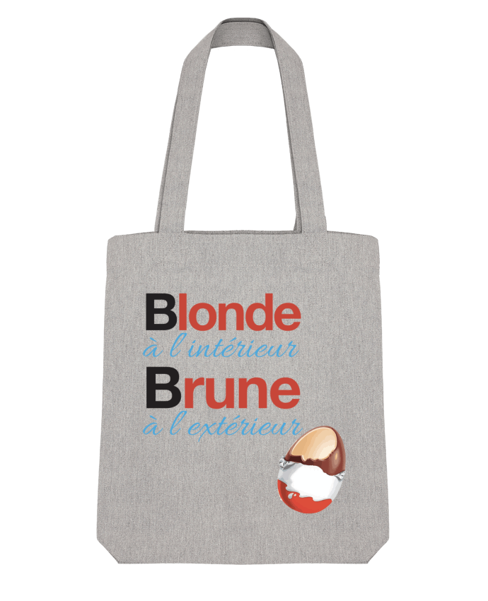 Bolsa de Tela Stanley Stella Blonde à l'intérieur / Brune à l'extérieur por Monidentitevisuelle 