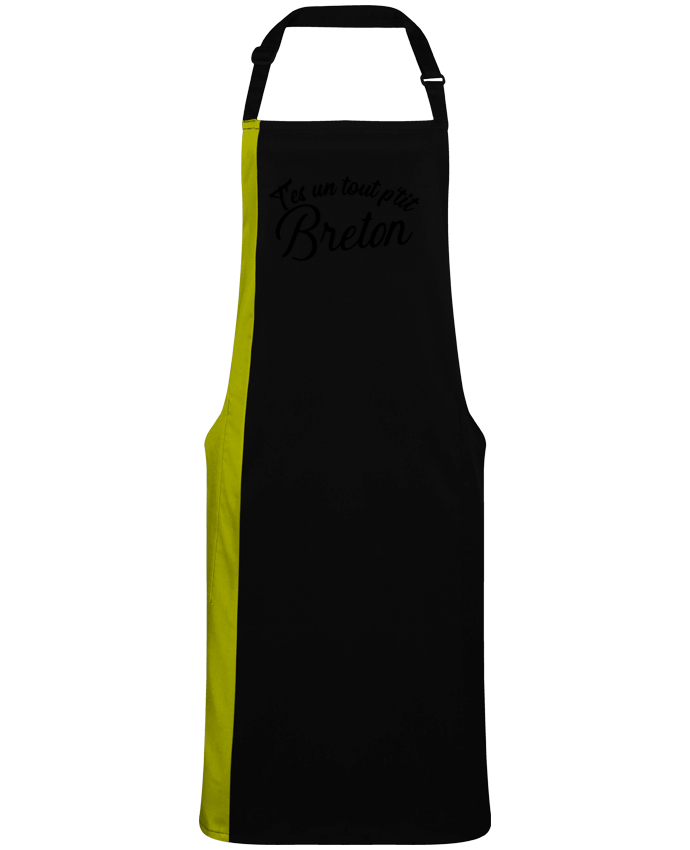 Tablier bicolore P'tit breton cadeau par  Original t-shirt