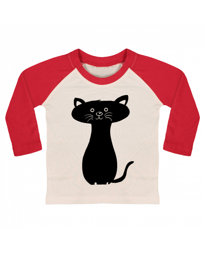 T-shirt baby Baseball long sleeve loulou3351 by photographie67