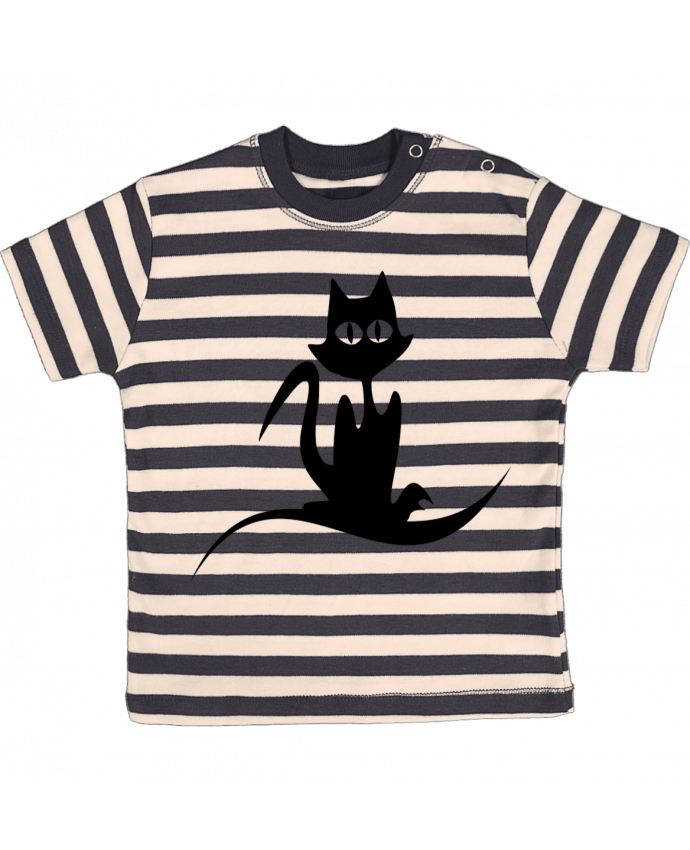 T-shirt baby with stripes loulou2 3351 by photographie67