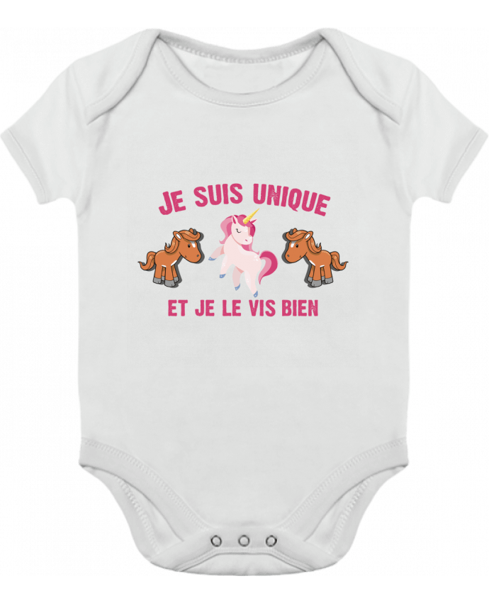 Baby Body Contrast Je suis unique et je le vis bien by tunetoo