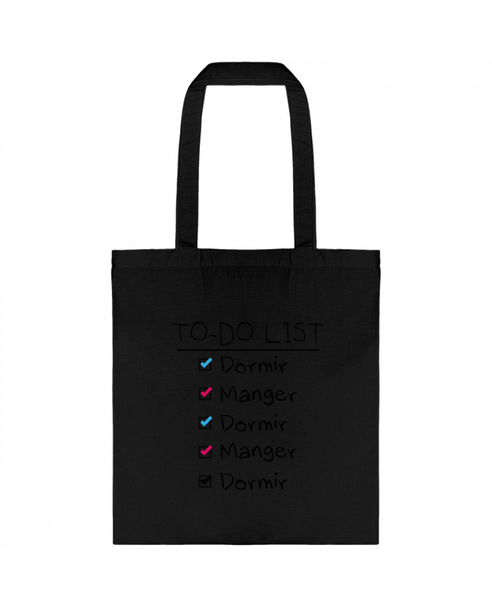 Tote Bag cotton To do liste by tunetoo