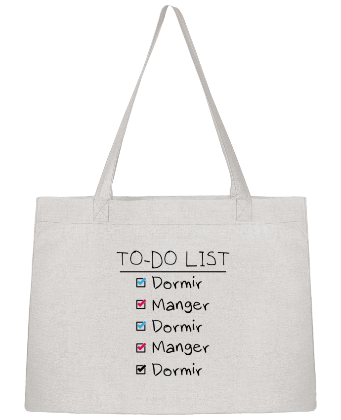 Shopping tote bag Stanley Stella To do liste by tunetoo