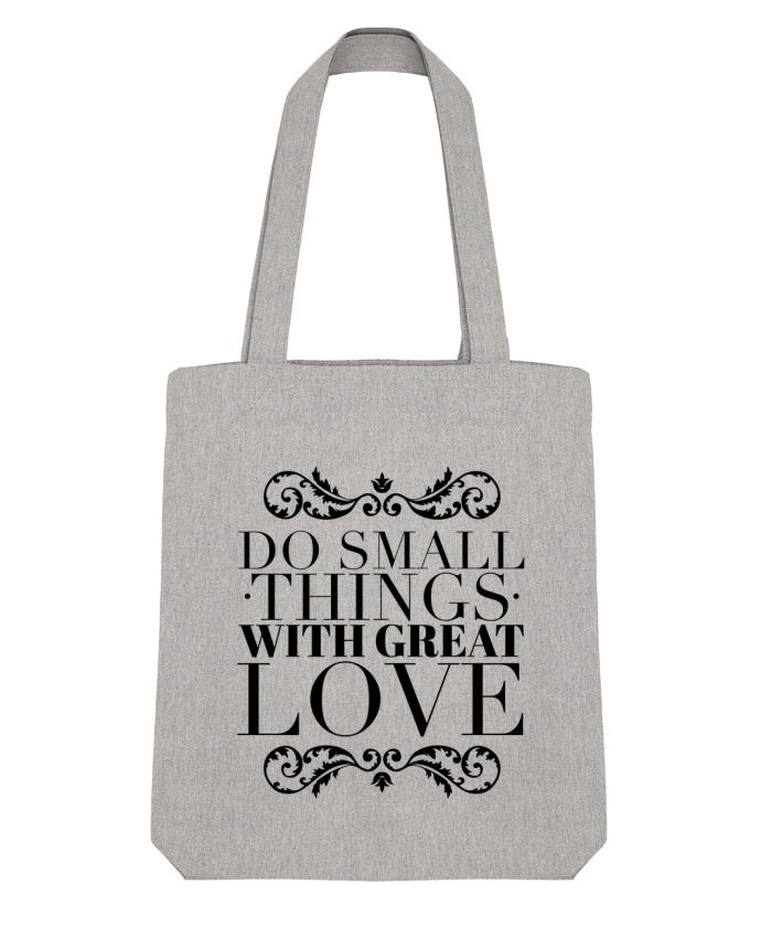 Tote Bag Stanley Stella Do small things with great love by Les Caprices de Filles 