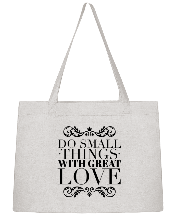 Sac Shopping Do small things with great love par Les Caprices de Filles