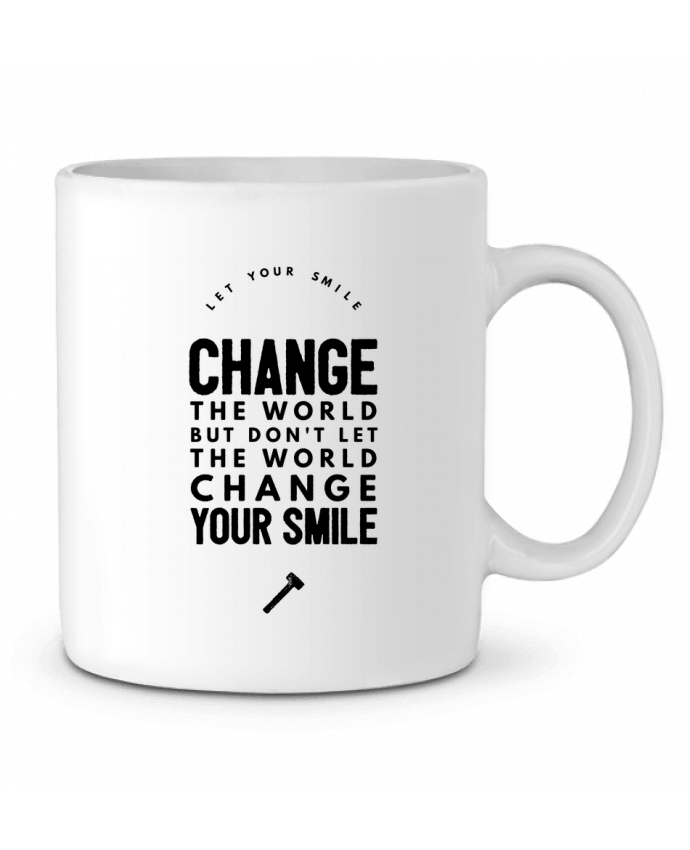 Mug  Let your smile change the world par Les Caprices de Filles