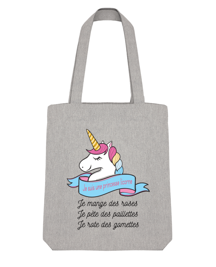 Tote Bag Stanley Stella Je suis une princesse licorne par tunetoo 