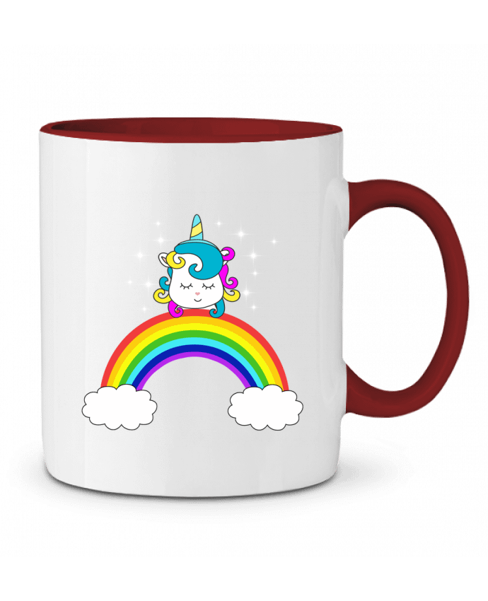 Mug bicolore Ma Licorne Les Caprices de Filles