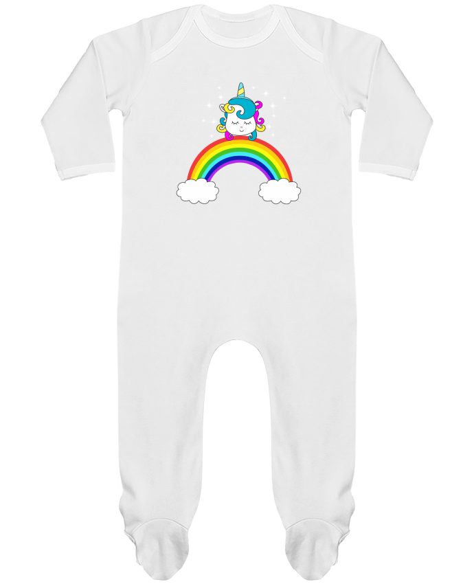 Baby Sleeper long sleeves Contrast Ma Licorne by Les Caprices de Filles
