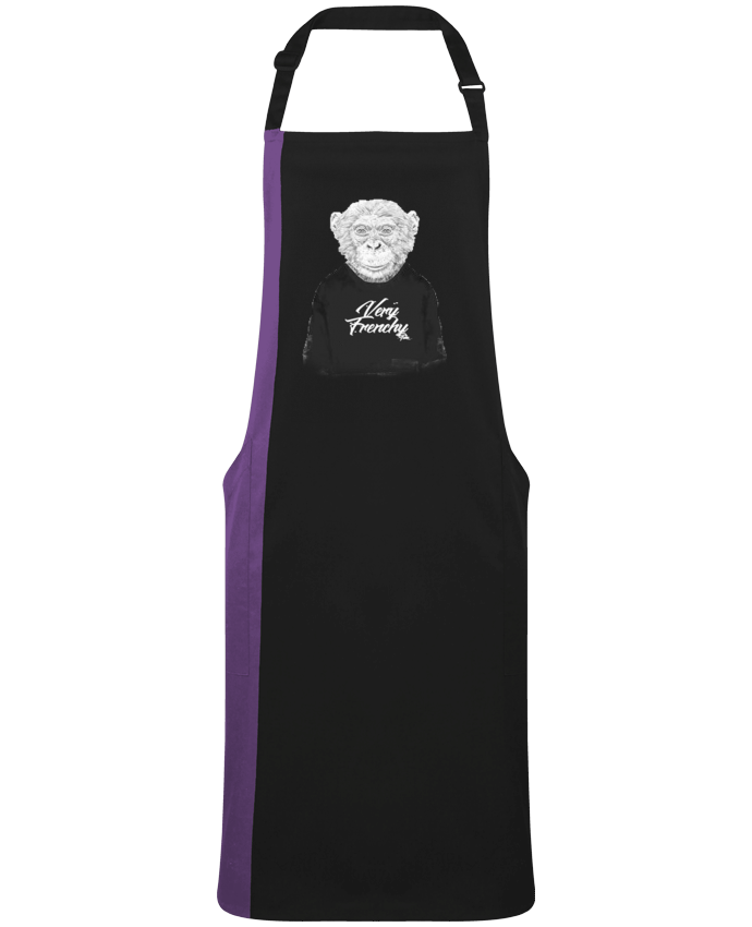 Two-tone long Apron Monkey Very Frenchy by  Bellec