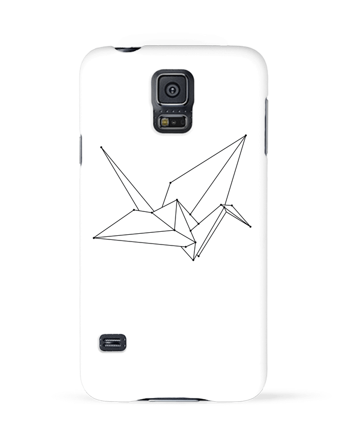 Case 3D Samsung Galaxy S5 Origami bird by /wait-design