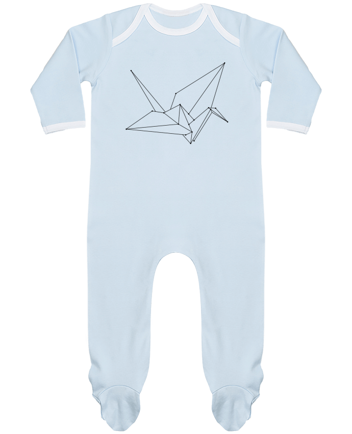 Body Pyjama Bébé Origami bird par /wait-design