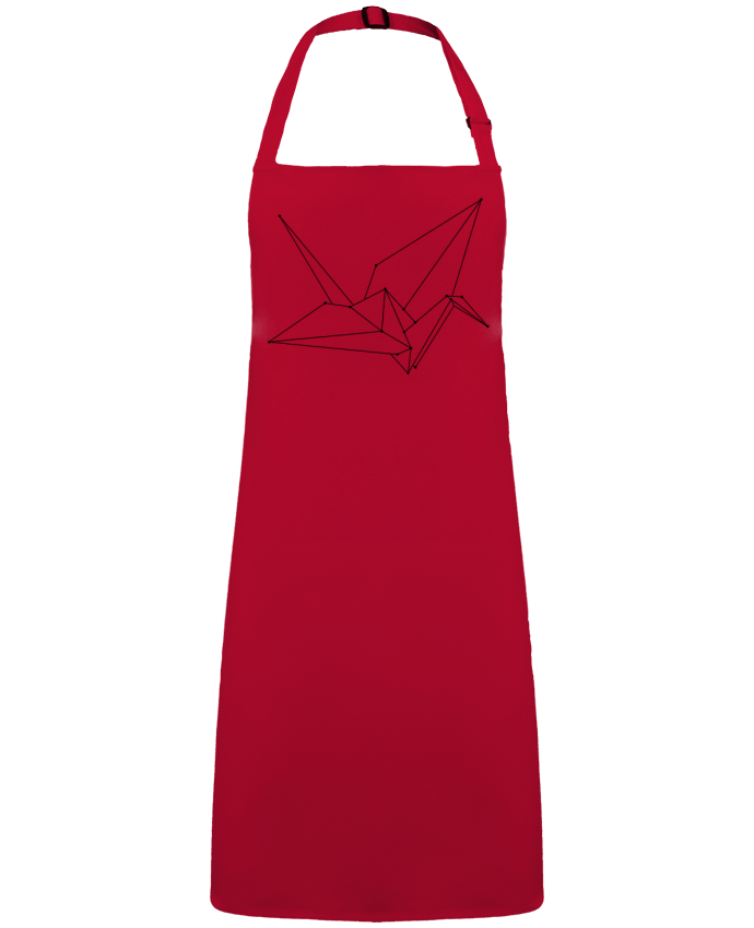 Delantal Sin Bolsillo Origami bird por  /wait-design