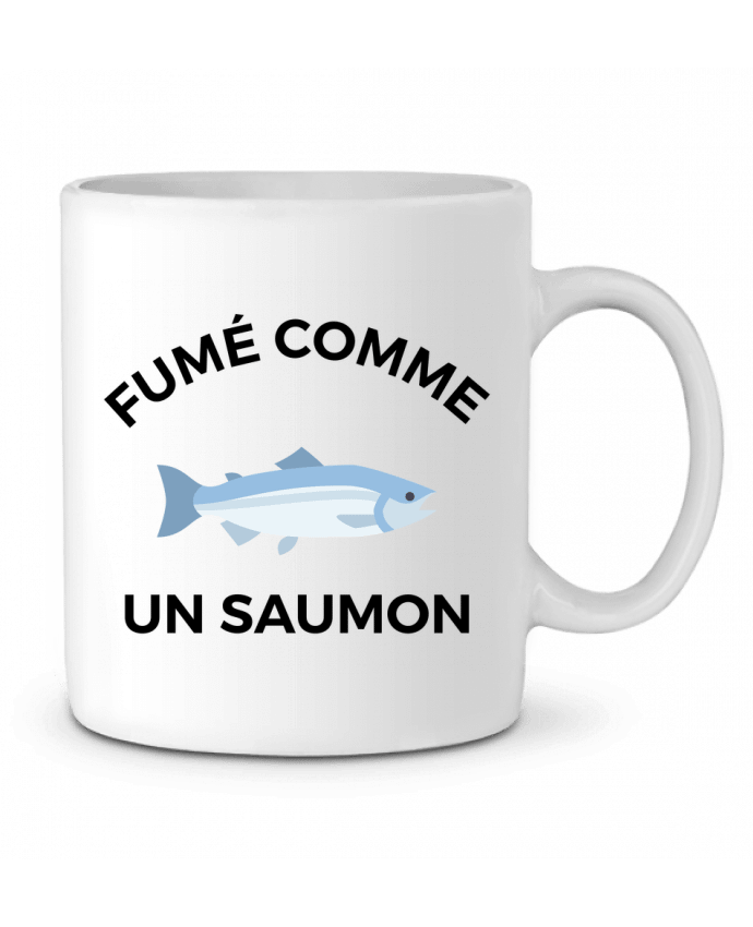 Ceramic Mug fumé comme un saumon by Ruuud