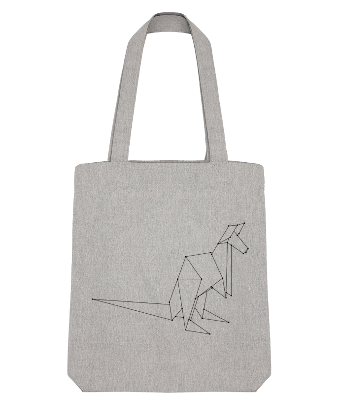 Tote Bag Stanley Stella Origami kangourou par /wait-design 