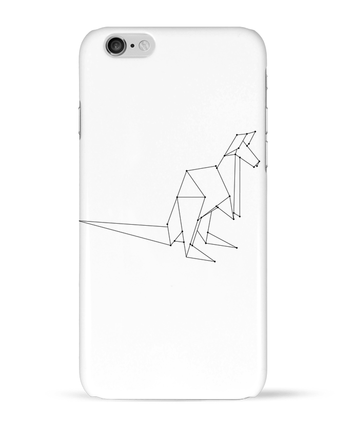 Coque iPhone 6 Origami kangourou par /wait-design