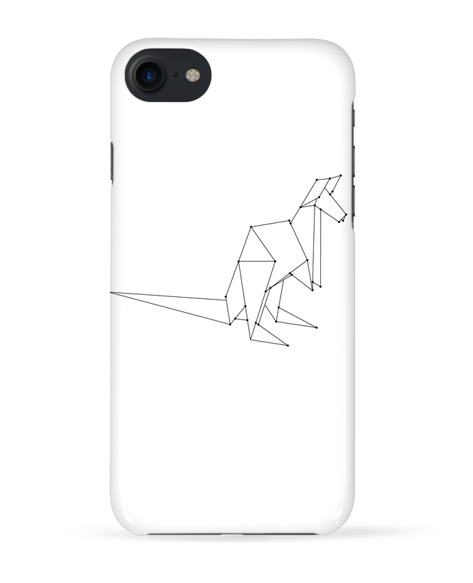 Case 3D iPhone 7 Origami kangourou de /wait-design
