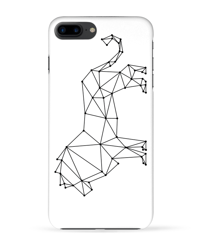 Carcasa Iphone 7+ Origami lion por /wait-design