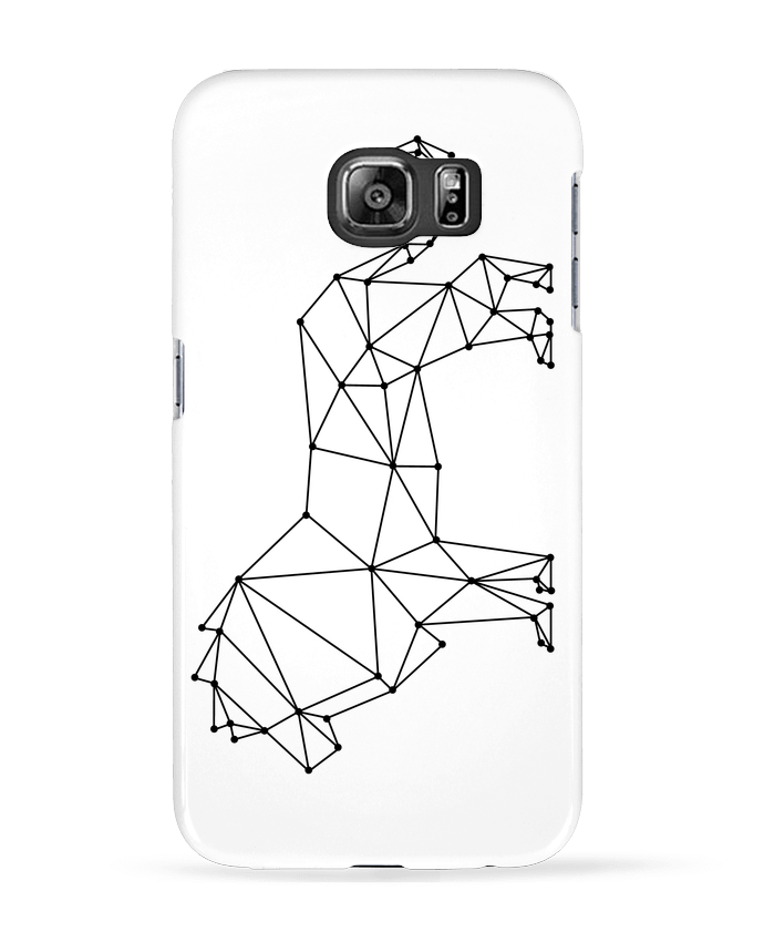 Case 3D Samsung Galaxy S6 Origami lion - /wait-design