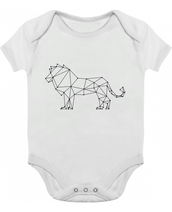 Baby Body Contrast Origami lion by /wait-design