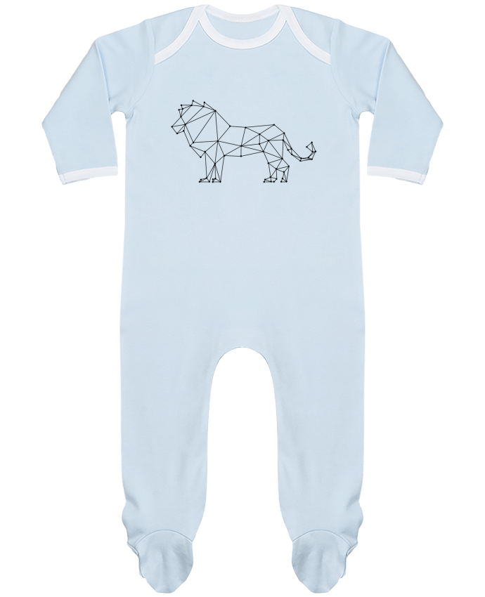 Body Pyjama Bébé Origami lion par /wait-design