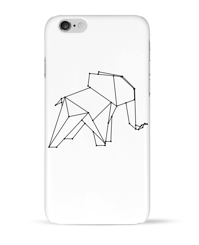 Case 3D iPhone 6 Origami elephant by /wait-design
