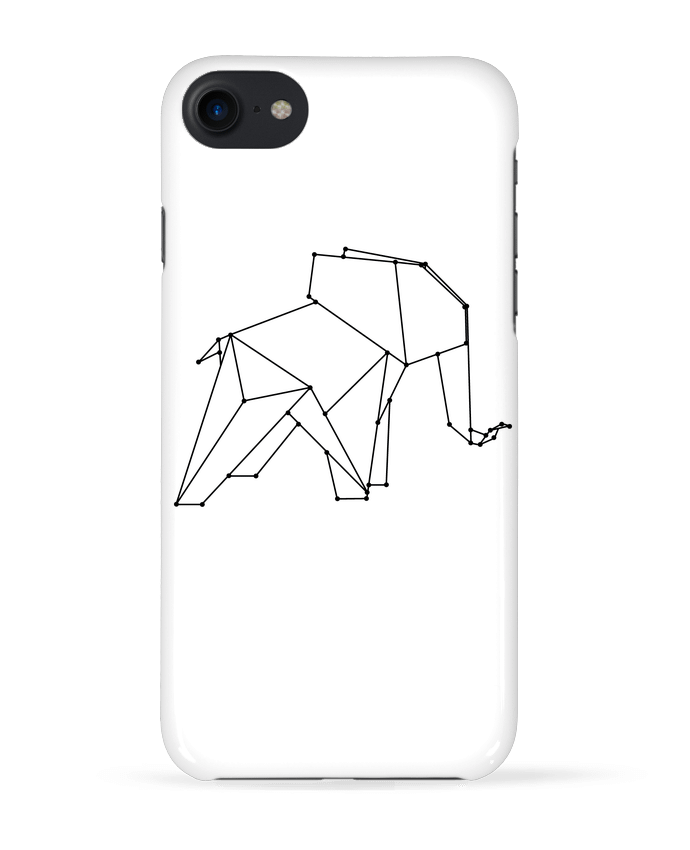 Carcasa Iphone 7 Origami elephant de /wait-design